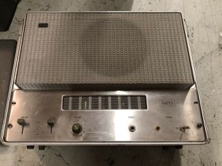 Ampex Sa 10 Tube Amplifier/ Speaker Combo Vintage 60 