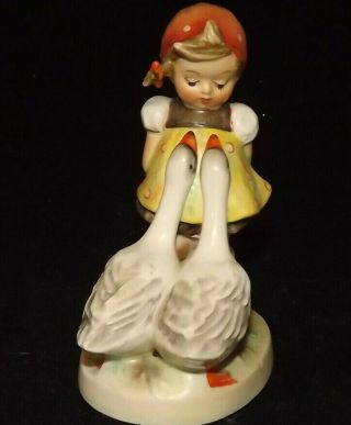Vintage Hummel Goebel " Goose Girl " 47/0 Figurine