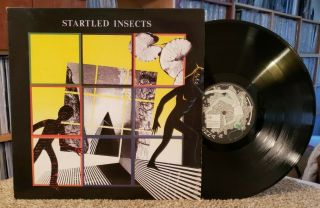 Startled Insects Same Self - Titled 12 " Ep 1984 Antenna Vg,  Electronic Synth Pop