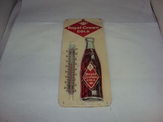Rc Cola Royal Crown Thermometer Vintage 13 " 553 - Q