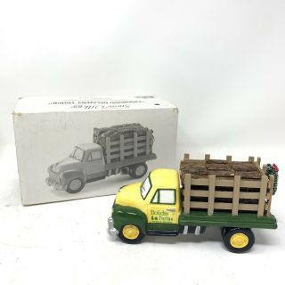 Dept.  56 Snow Village Firewood Delivery Truck 54864 Retired Village Accessory
