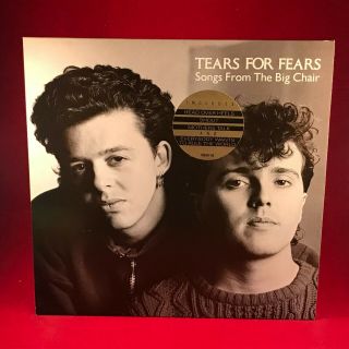 Tears For Fears Songs From The Big Chair 1985 Uk Vinyl Lp,  Inner Con