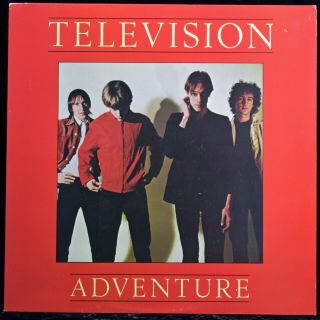 Television/adventure/1978 Elektra/red Wax/richard Hell/voidoids/neon Hearts/kbd