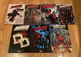 Daredevil Complete Set Volume 1 2 3 4 5 6 7 By Mark Waid.  Marvel Tpb 1 - 7.