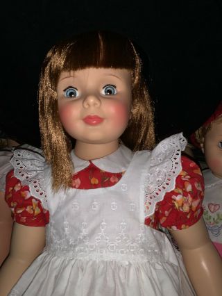 35” Vintage Ideal Patti Playpal Baby Face