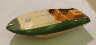 Vintage Cox Seabee Runabout.  049 Gas Powered Tether Boat Thimble Drome