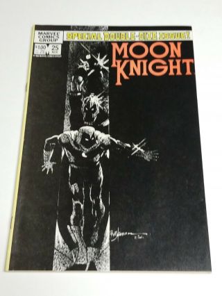 Marvel Comics: Moon Knight 25 1st App.  Black Spectre 1982