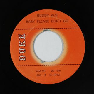 R&b 45 - Buddy Ace - Baby Please Don 