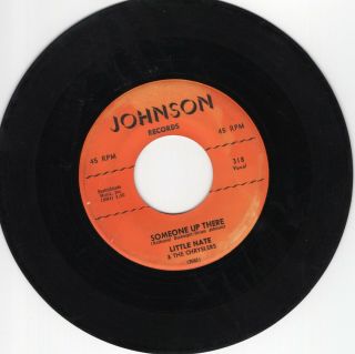 Little Nate,  Chryslers 45 Someone Up There/cry Baby Johnson Orig Doowop Vg 573