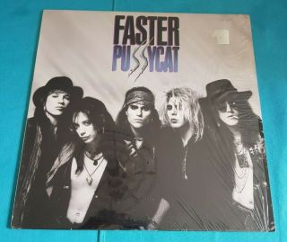 Faster Pussycat Self Titled Vinyl Lp 60730 - 1 Ex