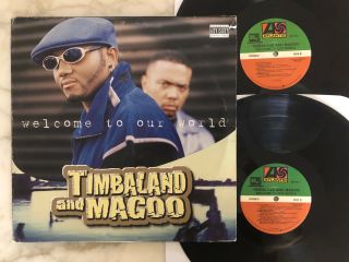Timaland And Magoo - Welcome To Our World 1997 Press Doubke Vinyl 2 Lp
