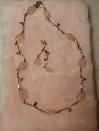 Vintage Tiffany Paloma Picasso Necklace & Earrings