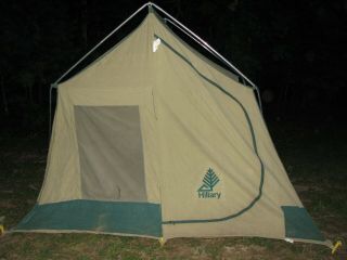 Vintage Hillary Canvas Cabin Tent 9 