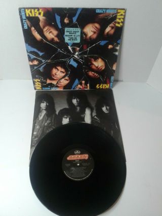 Kiss Crazy Nights 8320626 - 1 Usa Vinyl Lp Promotional Amblum