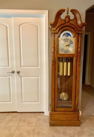 Vintage Ridgeway Grandfather Clock