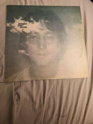 John Lennon - Imagine Lp 1st Press Vinyl The Beatles