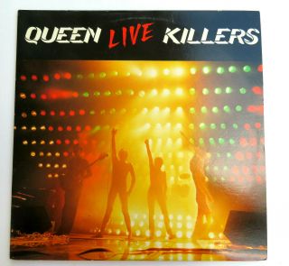 Queen Live Killers Vinyl Lp Gatefold Album 1979 Elektra/ Asylem