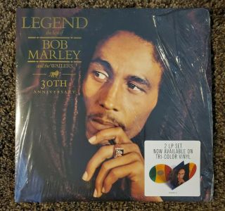 Legend The Best Of Bob Marley [30th Anniversary] 2 Lp Tri - Colored Vinyl Record