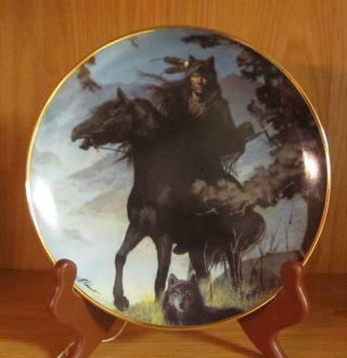 Spirit Of The Night Franklin Limited Edition Collector Plate G6429