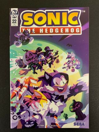 Sonic The Hedgehog 22 (idw) Retailer Incentive Variant Htf