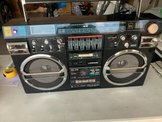 Lasonic Trc - 931 Radio Recorder Vintage Discolite Boombox