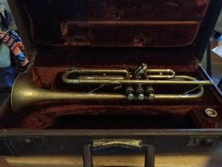 Vintage Trumpet F.  E.  Olds & Son Olds Special Losangeles California Serial 21992