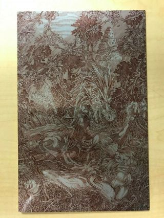 Battle Fairy & The Yeti Red Death Renaissance Metal Variant By James A.  Owen /20