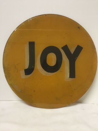 Rare Vintage " Joy " Oil Co 1930 