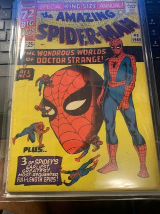The Spider - Man Annual 2 (1965,  Marvel) Ditto Art Fn