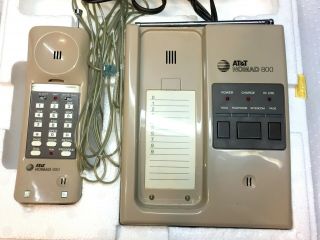 Vintage 1980s At&t Nomad 800 Cordless Telephone
