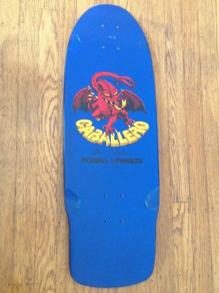 Rare Powell Peralta Series 1 Steve Caballero Stinger Bones Brigade Skateboard