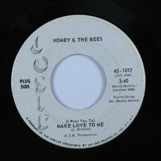Northern Soul 45 Honey & The Bees Make Love To Me Josie Vg,  Promo Hear