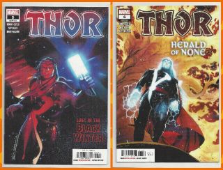 Thor 5 & 6 (1st Print) Black Winter Donny Cates Marvel 2020 Nm - Nm