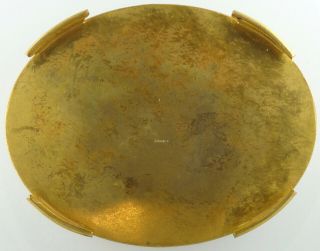 Antique French Gilt Bronze Enameled Jewelry Box 3