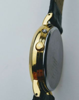 RARE,  UNIQUE Men ' s Vintage 1988 ' s Watch CITIZEN Elegance 6350 - 630241 K.  Moonphase 3