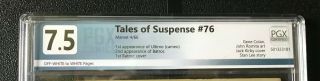 Marvel Tales of Suspense 76,  PGX 7.  5 VF - Silver Age,  1st app Ultimo,  2nd Batroc 2