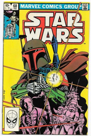 1983 Marvel Comics Star Wars 68 1st The Mandalorian Origin History Fenn Shysa Vf