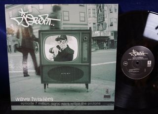 Dj Q - Bert Wave Twisters Us Vinyl 2 - Lp Turntablism Scratch Isp Nm -