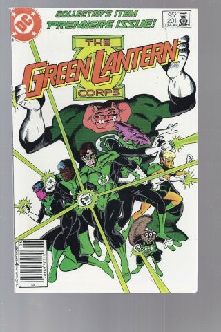 Canadian Newsstand Edition Green Lantern 201 0.  95 Price Variant