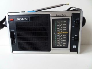 Sony Icf - 5350 Vintage Radio 3 Band Am/fm Good F/s