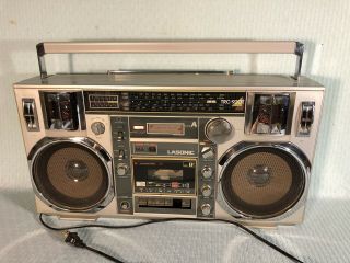 Vintage Lasonic Boombox Radio Cassette Trc - 920 Ghetto Box