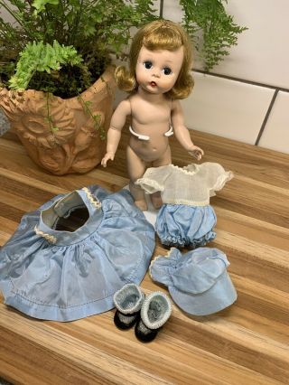 Vintage 1953 Madame Alexander Kins Doll With Tagged Outfit Stunning