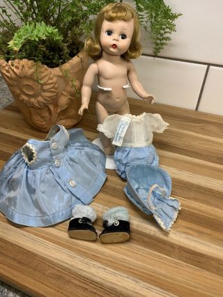Vintage 1953 Madame Alexander Kins Doll With Tagged Outfit Stunning 2