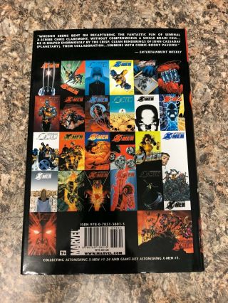 Astonishing X - Men Omnibus (2009) by Joss Whedon & John Cassaday Marvel 2