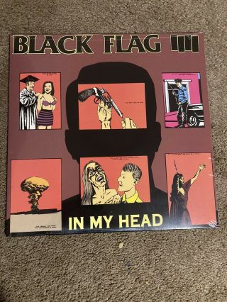 Black Flag In My Head Lp Vinyl Hardcore Punk Minor Threat