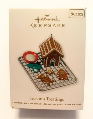 Hallmark Keepsake Season’s Treatings 3rd In Series Ornament 2011 B