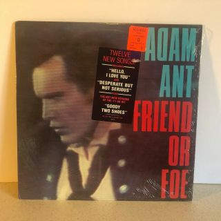 Adam Ant Friend Or Foe Lp Album 1982 Epic Records Label Are 38370 Nm