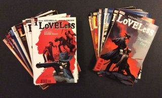 Loveless 1 - 24 Comic Books Full Series Vertigo/dc Haunted Western Azzarello Vf