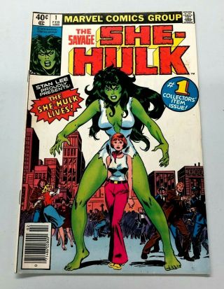 The Savage She - Hulk 1 Marvel Comic Book 1980 Key Fn