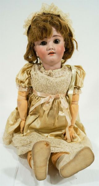 Antique Heinrich Handwerck Simon & Halbig 28.  5 " Bisque Head Composition Doll
